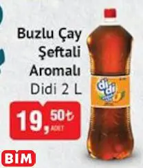 DİDİ BUZLU ÇAY ŞEFTALİ AROMALI